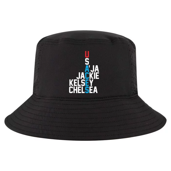 Usaces Aja Jackie Kelsey C..H.E.L.S.E.A Cool Comfort Performance Bucket Hat