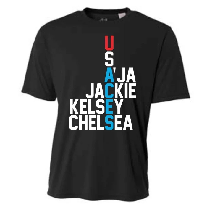 Usaces Aja Jackie Kelsey C..H.E.L.S.E.A Cooling Performance Crew T-Shirt