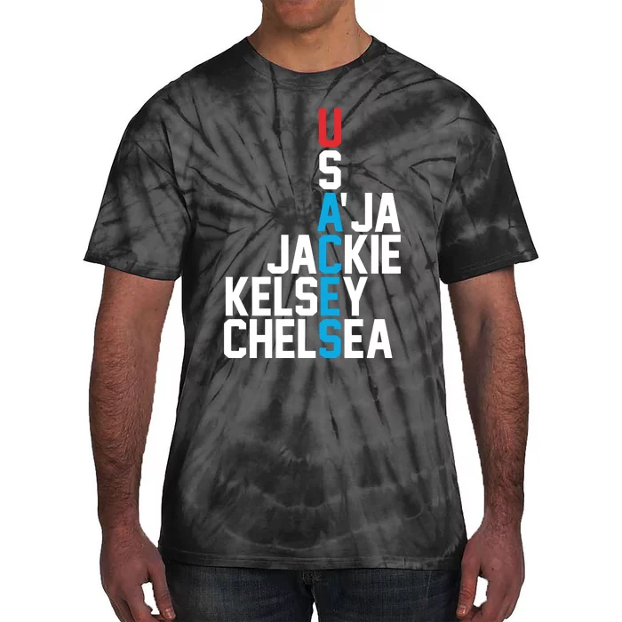 Usaces Aja Jackie Kelsey C..H.E.L.S.E.A Tie-Dye T-Shirt