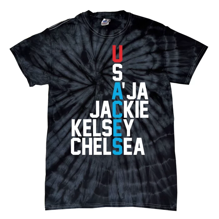 Usaces Aja Jackie Kelsey C..H.E.L.S.E.A Tie-Dye T-Shirt