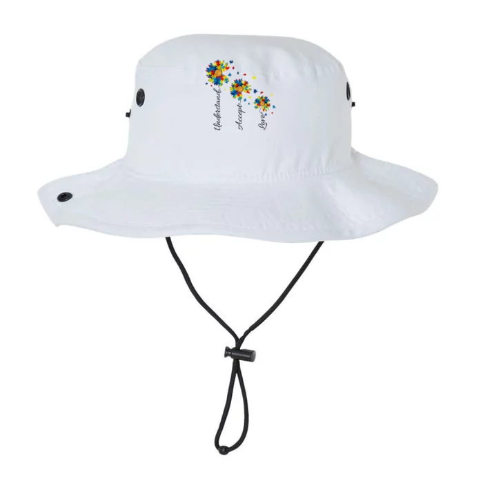 Understand Accept Love Autism Sunflower Legacy Cool Fit Booney Bucket Hat