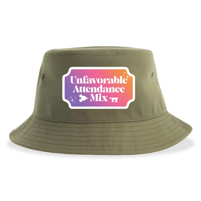 Unfavorable Attendance Mix Sustainable Bucket Hat