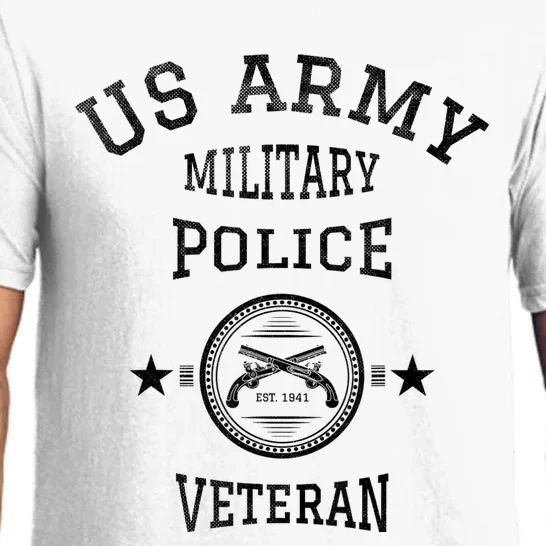 US Army Military Police Veteran Retired Police Officer Pajama Set