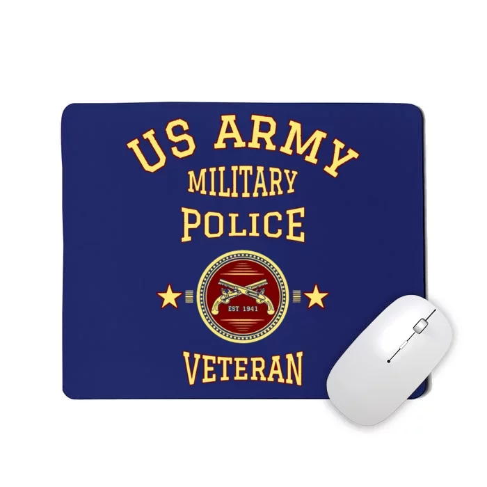 US Army Military Police Veteran Police Mousepad