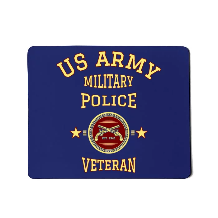 US Army Military Police Veteran Police Mousepad