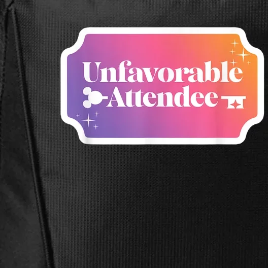 Unfavorable Attendance Mix City Backpack