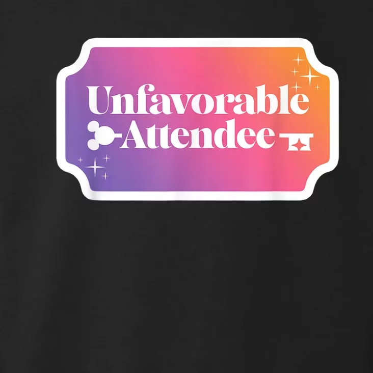 Unfavorable Attendance Mix Toddler Hoodie