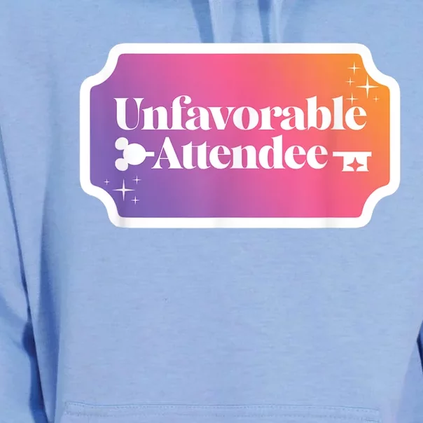 Unfavorable Attendance Mix Unisex Surf Hoodie