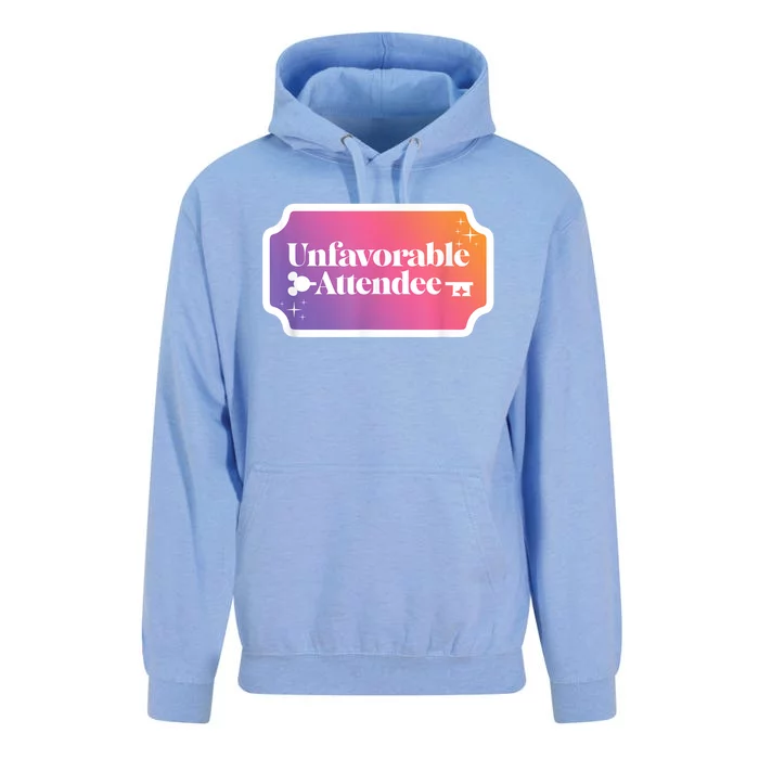 Unfavorable Attendance Mix Unisex Surf Hoodie