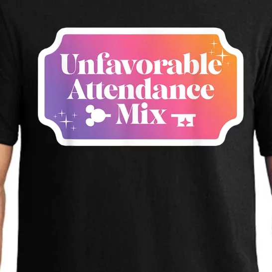 Unfavorable Attendance Mix Pajama Set