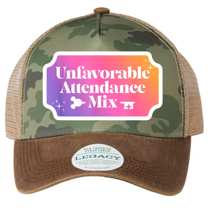 Unfavorable Attendance Mix Legacy Tie Dye Trucker Hat