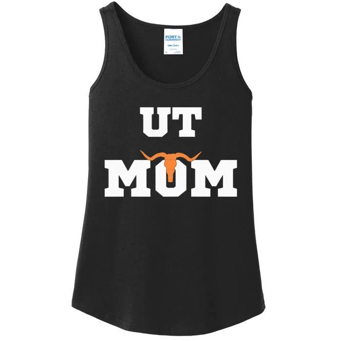 Ut Austin Mom Ladies Essential Tank