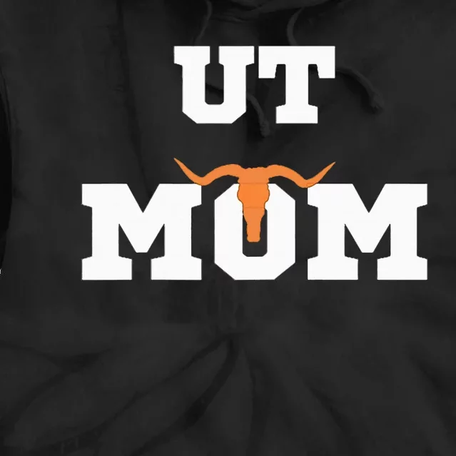 Ut Austin Mom Tie Dye Hoodie