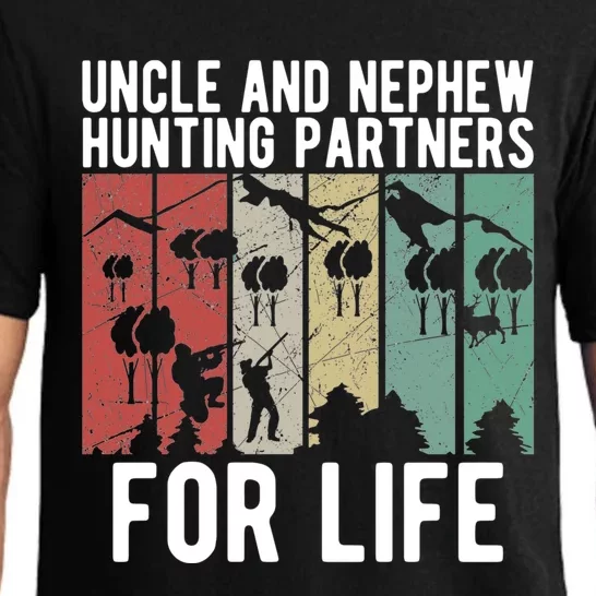 Uncle And Nephew Hunting Partners Hunting Buddies Meaningful Gift Pajama Set