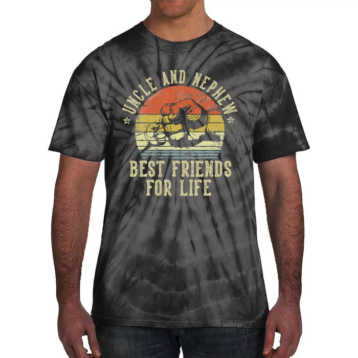 Uncle And Nephew Best Friends For Life Tie-Dye T-Shirt