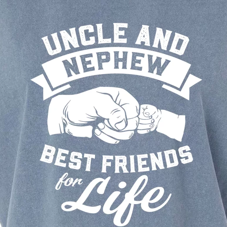 Uncle And Nephew Best Friends For Life Gift Garment-Dyed Women's Muscle Tee