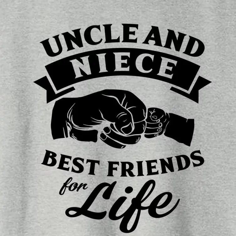 Uncle And Niece Best Friends For Life Great Gift Women's Crop Top Tee