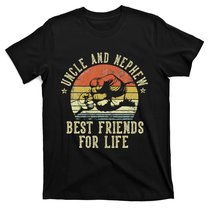 Uncle And Nephew Best Friends For Life T-Shirt