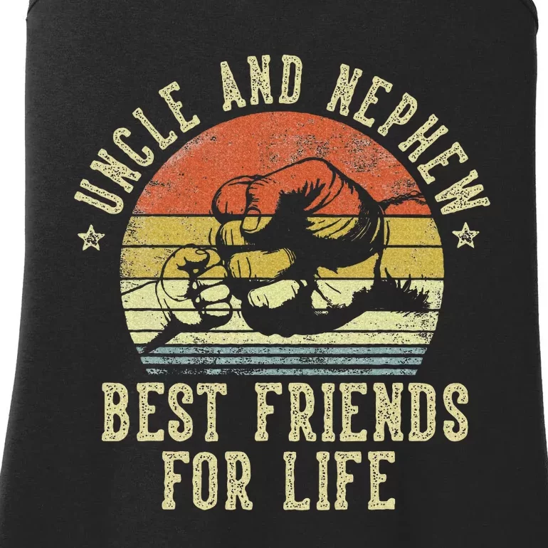 Uncle And Nephew Best Friends For Life Ladies Essential Tank