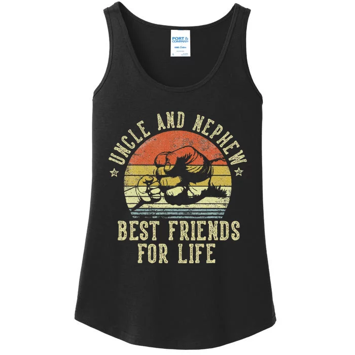 Uncle And Nephew Best Friends For Life Ladies Essential Tank