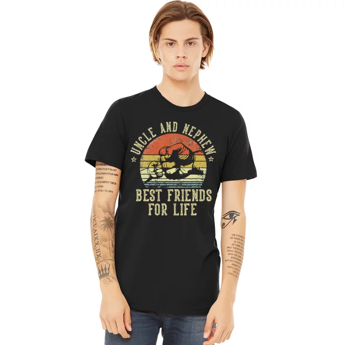 Uncle And Nephew Best Friends For Life Premium T-Shirt