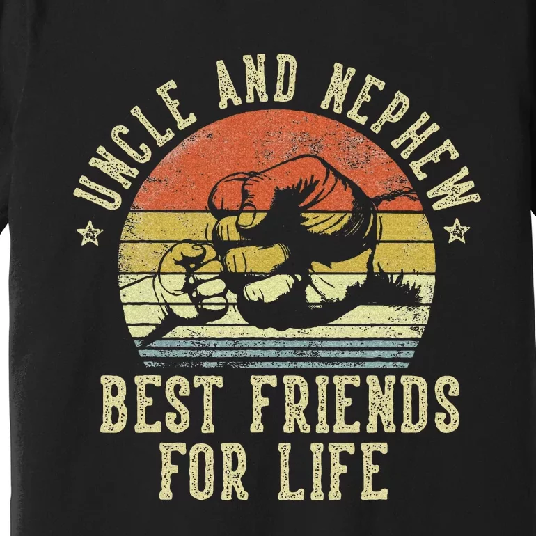 Uncle And Nephew Best Friends For Life Premium T-Shirt