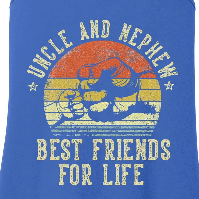 Uncle And Nephew Best Friends For Life Ladies Essential Tank