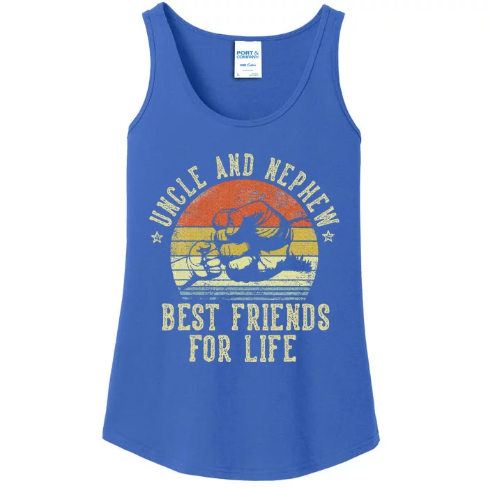 Uncle And Nephew Best Friends For Life Ladies Essential Tank