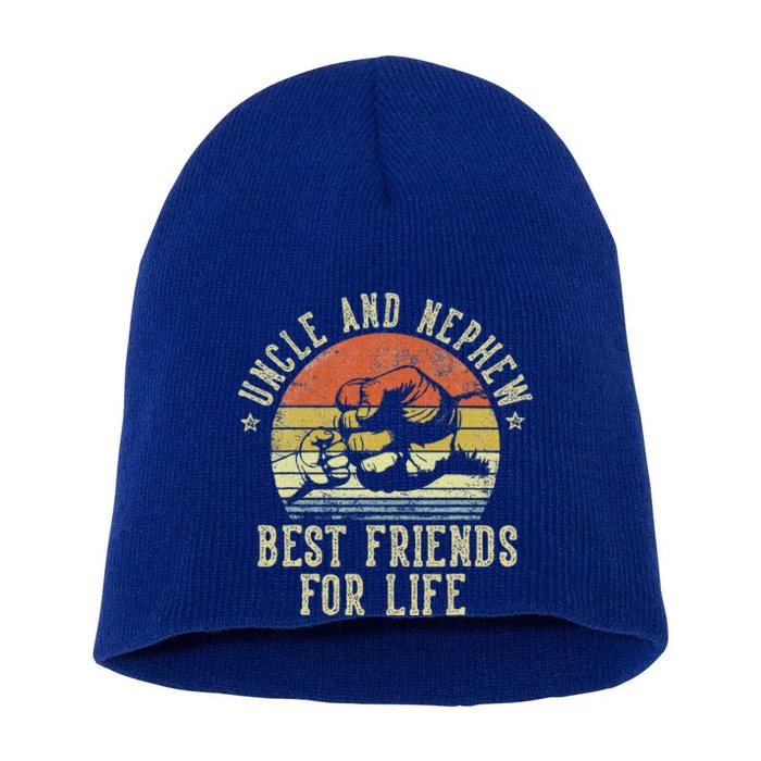 Uncle And Nephew Best Friends For Life Short Acrylic Beanie