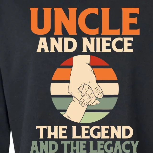 Uncle And Niece The Legend And The Legacy Family Uncle Cropped Pullover Crew