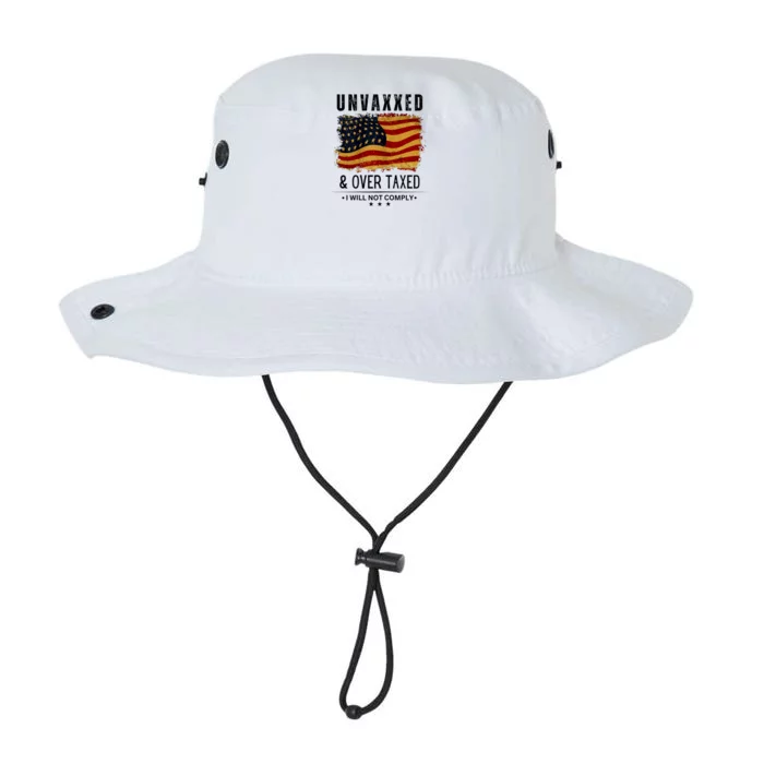 Unvaxxed And Overtaxed Legacy Cool Fit Booney Bucket Hat