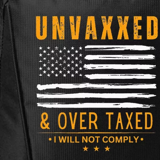 Unvaxxed and Overtaxed City Backpack