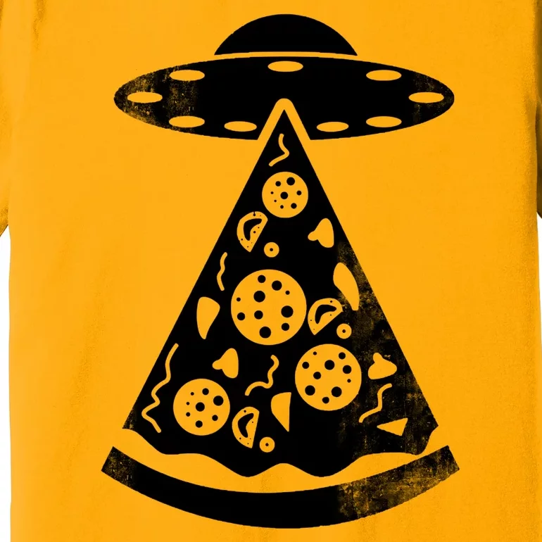 UFO Alien Pizza Premium T-Shirt