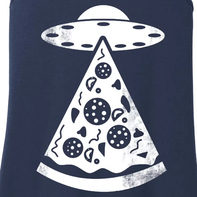 UFO Alien Pizza Ladies Essential Tank