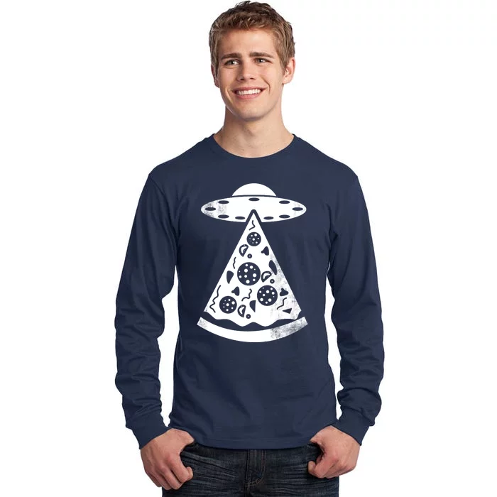 UFO Alien Pizza Tall Long Sleeve T-Shirt