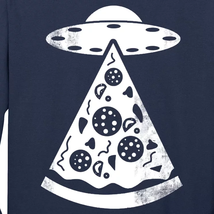 UFO Alien Pizza Tall Long Sleeve T-Shirt