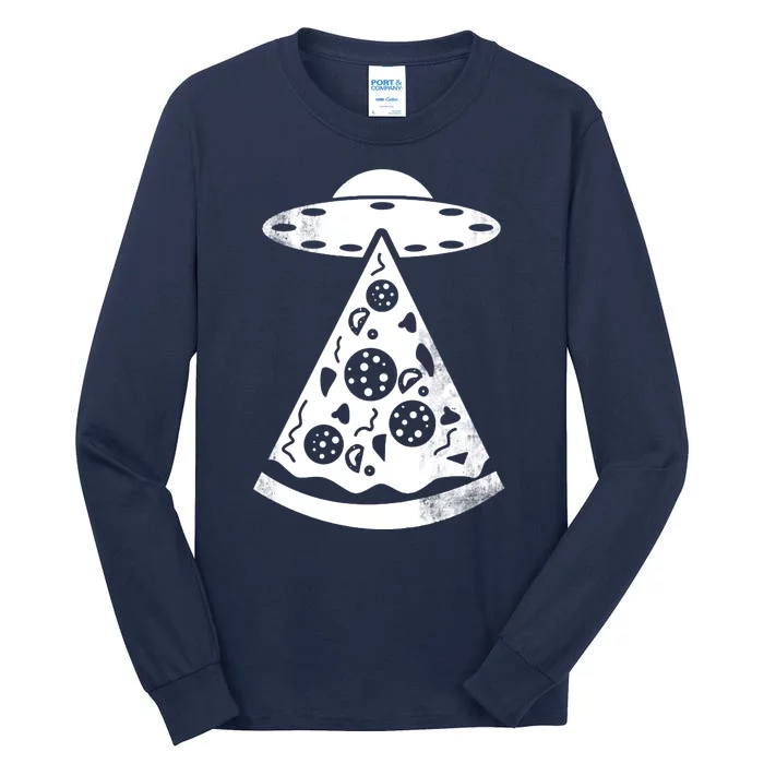 UFO Alien Pizza Tall Long Sleeve T-Shirt