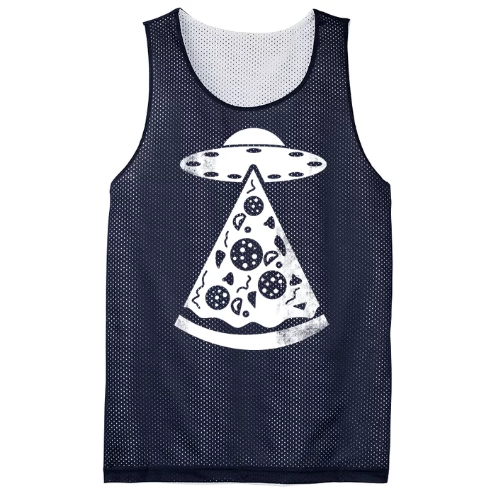 UFO Alien Pizza Mesh Reversible Basketball Jersey Tank