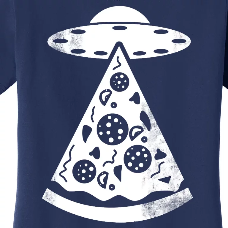 UFO Alien Pizza Women's T-Shirt