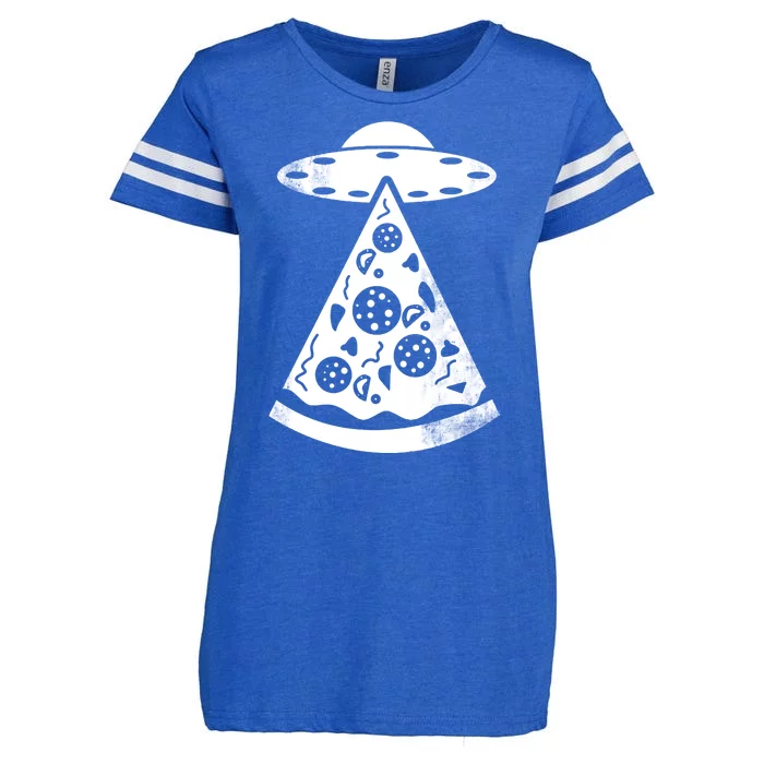 UFO Alien Pizza Enza Ladies Jersey Football T-Shirt