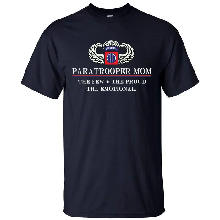 Us Airborne Paratrooper Mom Veteran Veterans Day Tank Top Tall T-Shirt