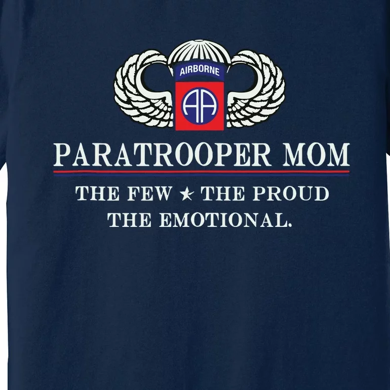 Us Airborne Paratrooper Mom Veteran Veterans Day Tank Top Premium T-Shirt