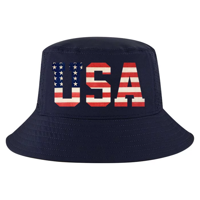 Usa American Pride Festive Cool Comfort Performance Bucket Hat