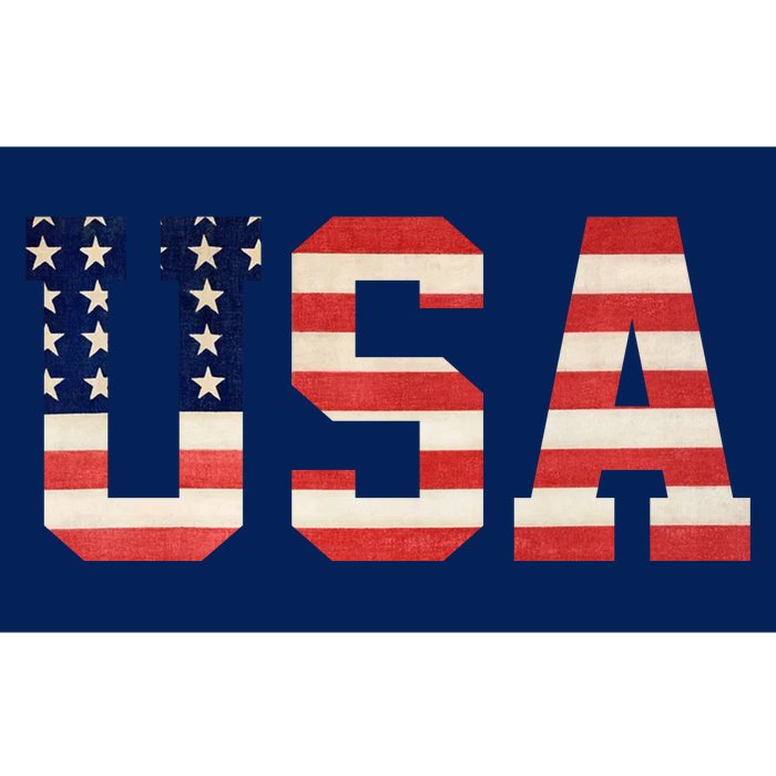 Usa American Pride Festive Bumper Sticker