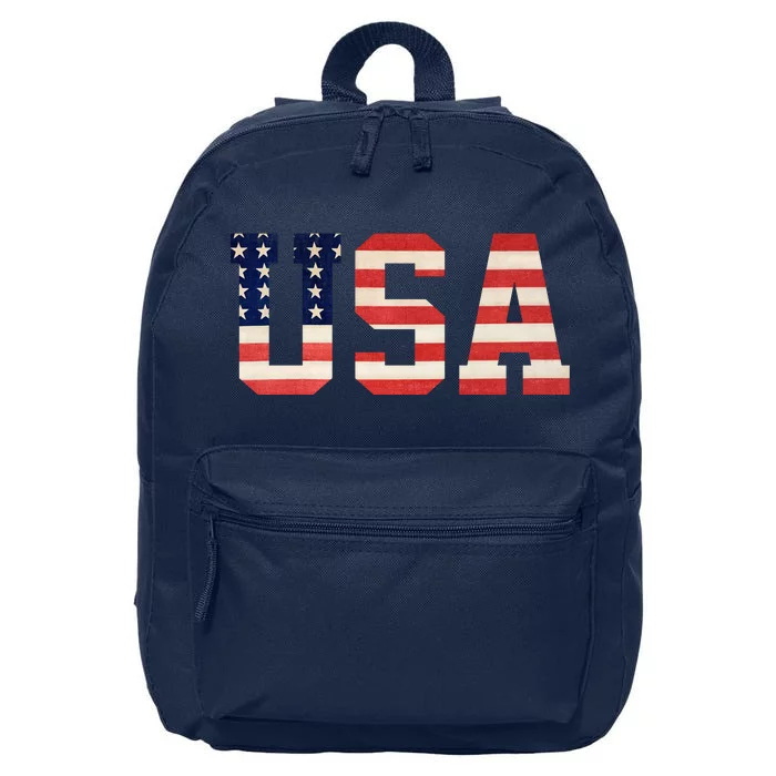 Usa American Pride Festive 16 in Basic Backpack