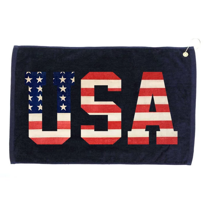 Usa American Pride Festive Grommeted Golf Towel