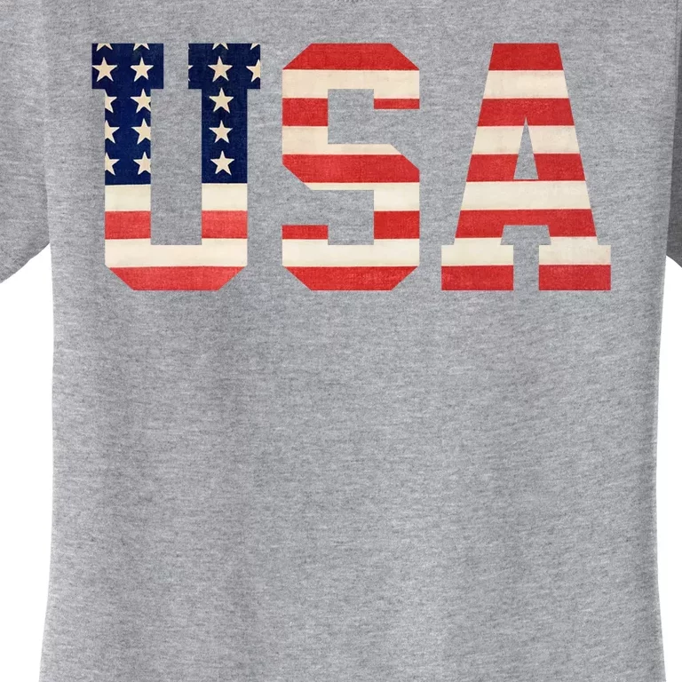 Usa American Pride Festive Women's T-Shirt