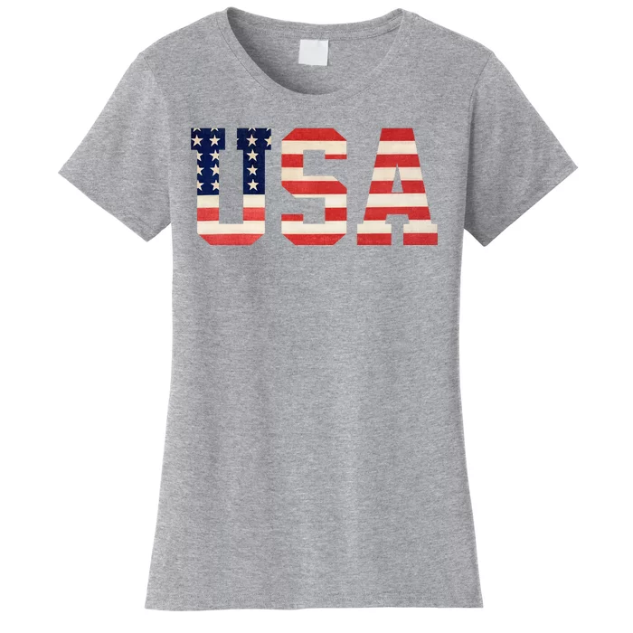 Usa American Pride Festive Women's T-Shirt