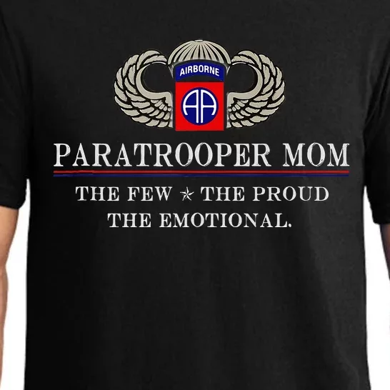 Us Airborne Paratrooper Mom Veteran Veterans Day Pajama Set