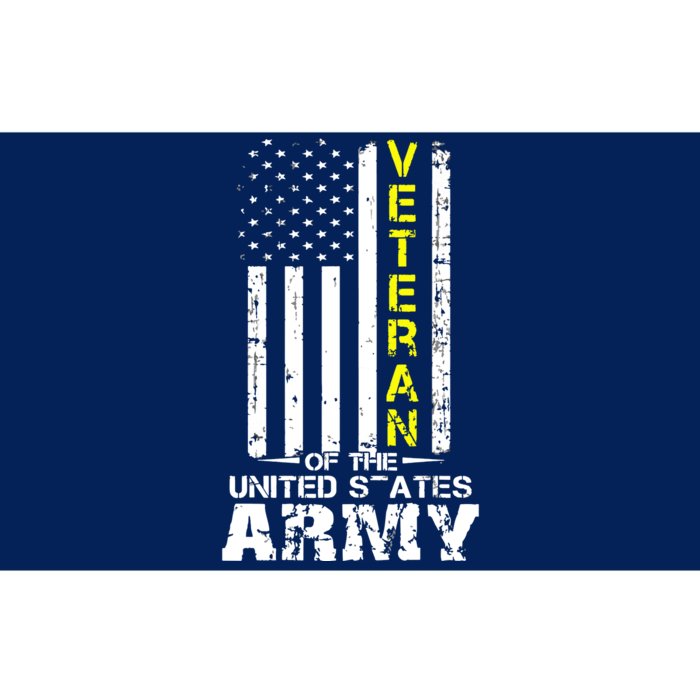 U.S. Army Proud Army Veteran Vintage Gift Bumper Sticker